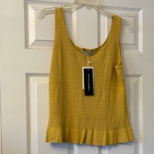 PrettyGarden Mustard Yellow Women's Tank Top